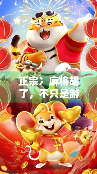 正宗冫麻将胡了,不只是游戏,更是一种文化符号的觉醒 正宗冫麻将胡了,不只是游戏,更是一种文化符号的觉醒