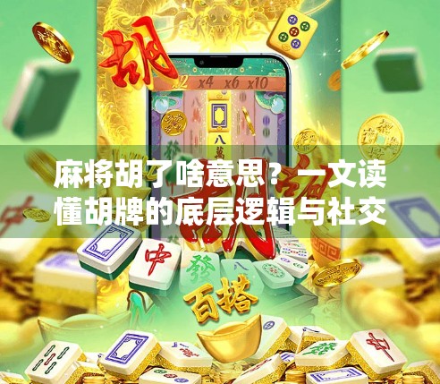 麻将胡了啥意思？一文读懂胡牌的底层逻辑与社交密码