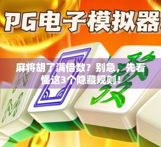 麻将胡了满倍数?别急,先看懂这3个隐藏规则! 麻将胡了满倍数?别急,先看懂这3个隐藏规则!