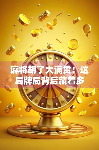 麻将胡了大满贯！这局牌局背后藏着多少人生智慧？