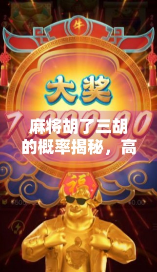 麻将胡了三胡的概率揭秘,高手与菜鸟的差距,其实藏在这组数字里! 麻将胡了三胡的概率揭秘,高手与菜鸟的差距,其实藏在这组数字里!