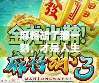 麻将胡了那一刻,才是人生最燃的高光时刻! 麻将胡了那一刻,才是人生最燃的高光时刻!