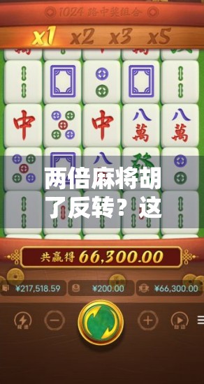 两倍麻将胡了反转？这局牌局，让我看懂了人性的博弈！
